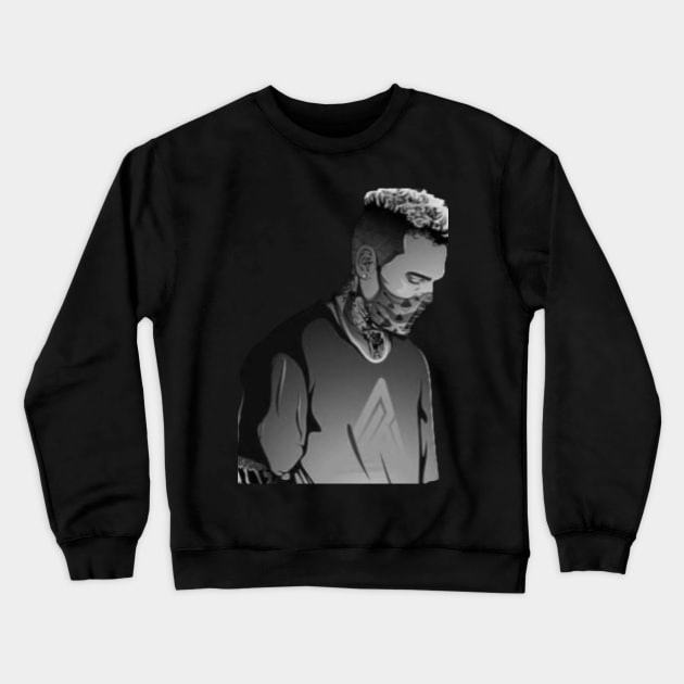 Chris brown Crewneck Sweatshirt by lilwm14@gmail.com